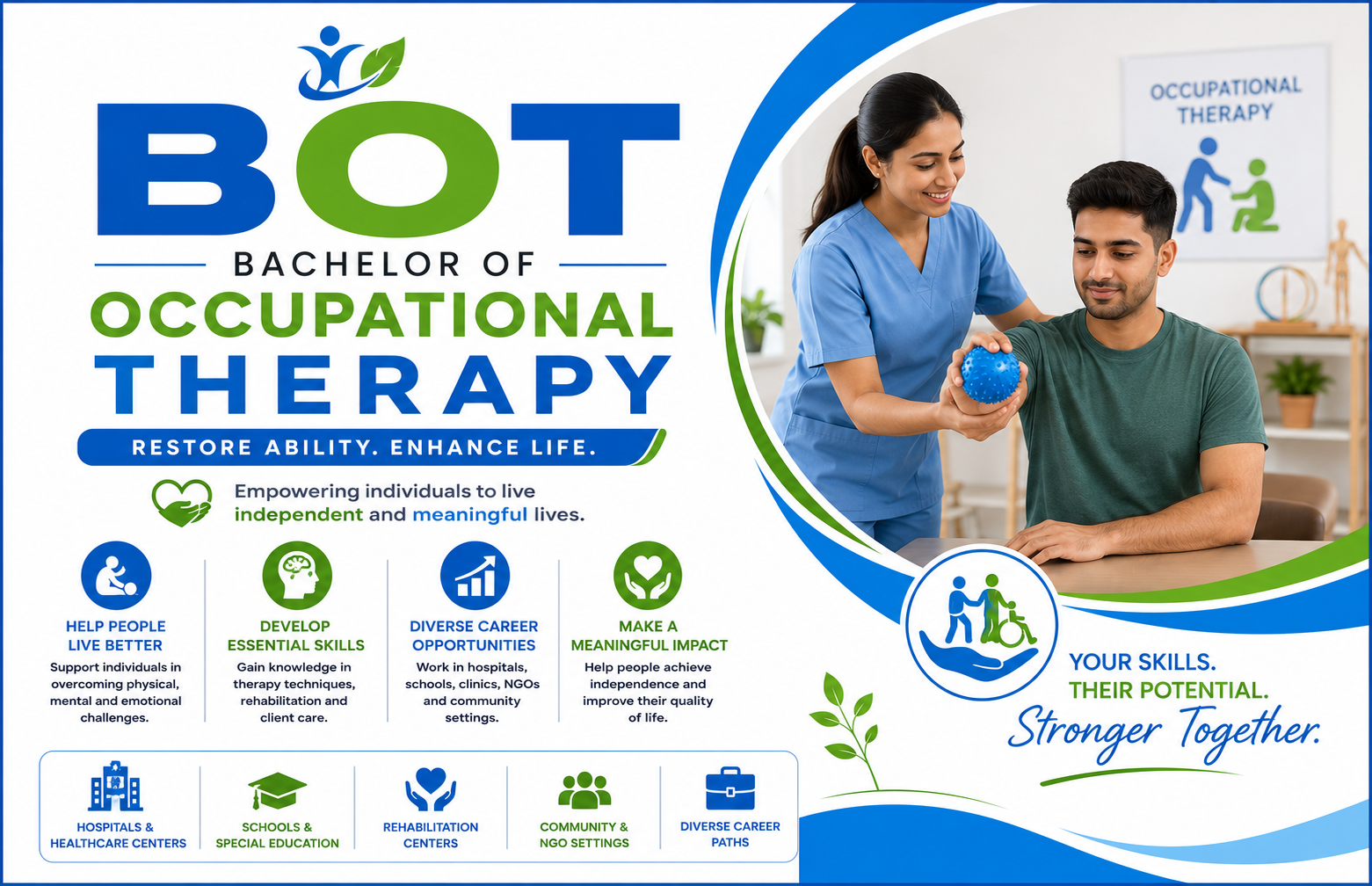 BOT - Bachelor of Occupational Therapy